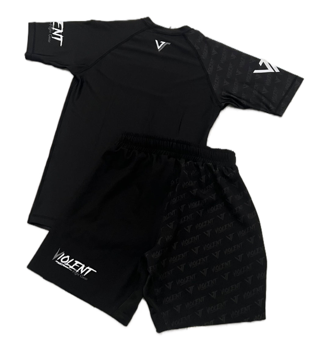 Violent MMA set black/grey