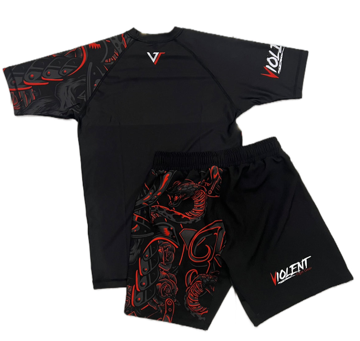 Violent MMA Set black/red