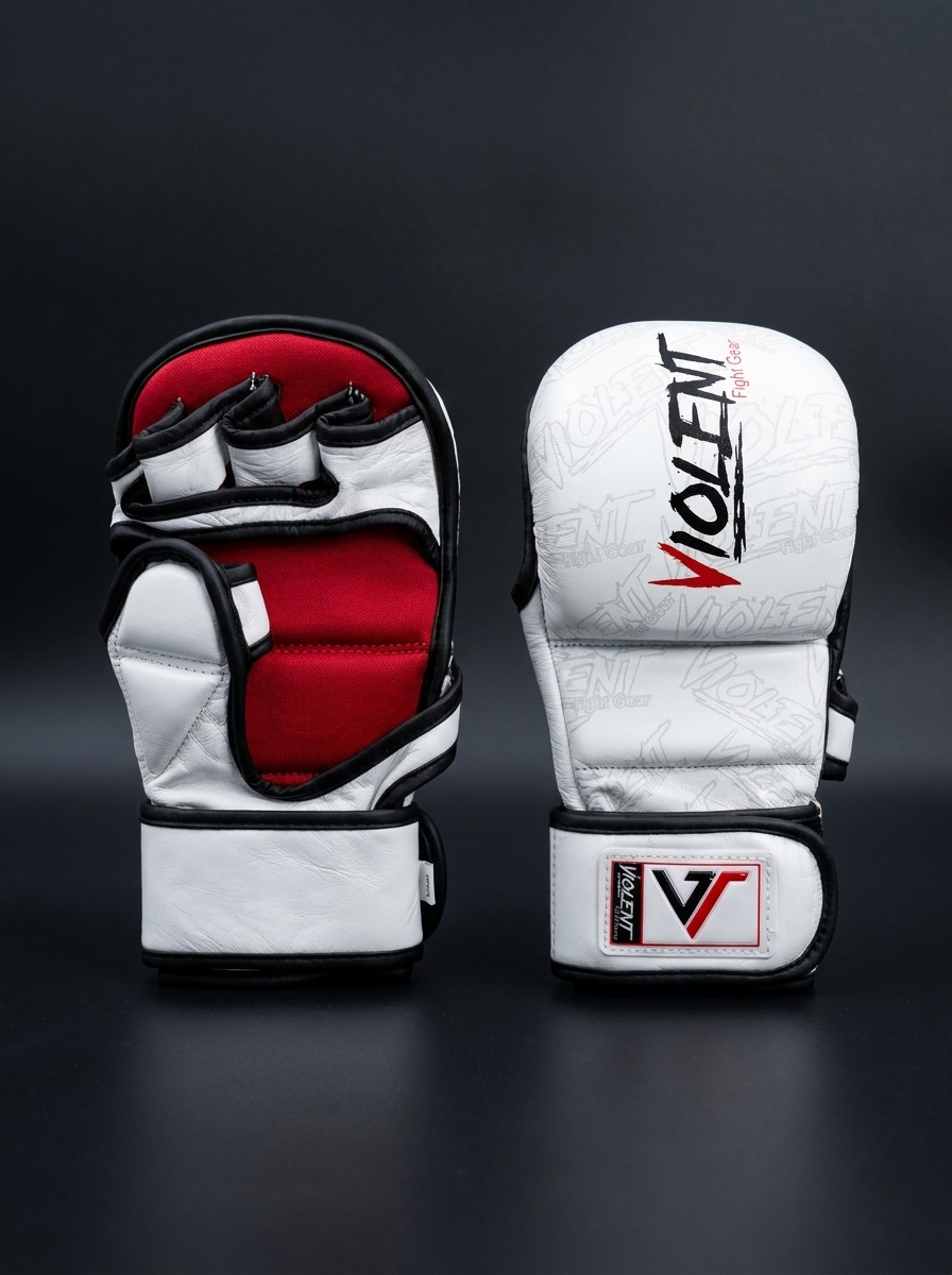 VT MMA Gloves White