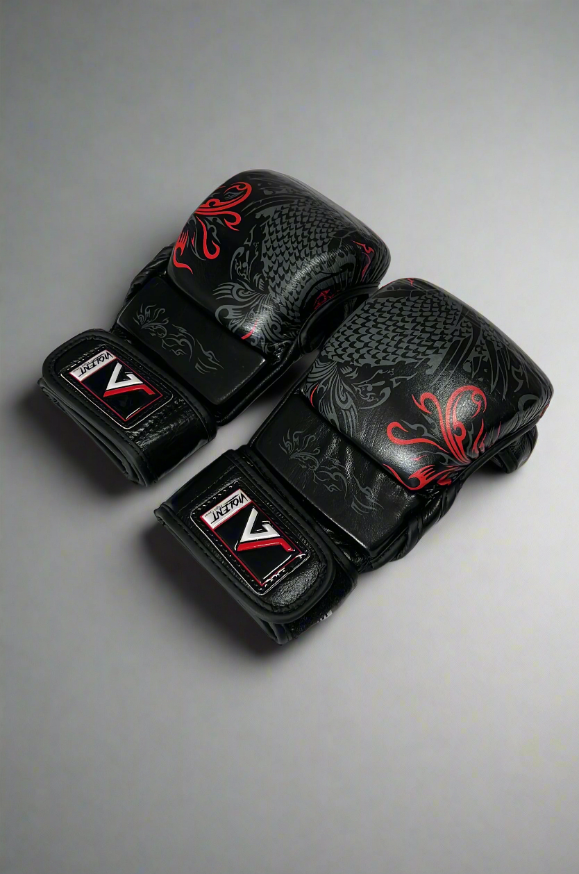 Violent MMA Gloves - Black/Red