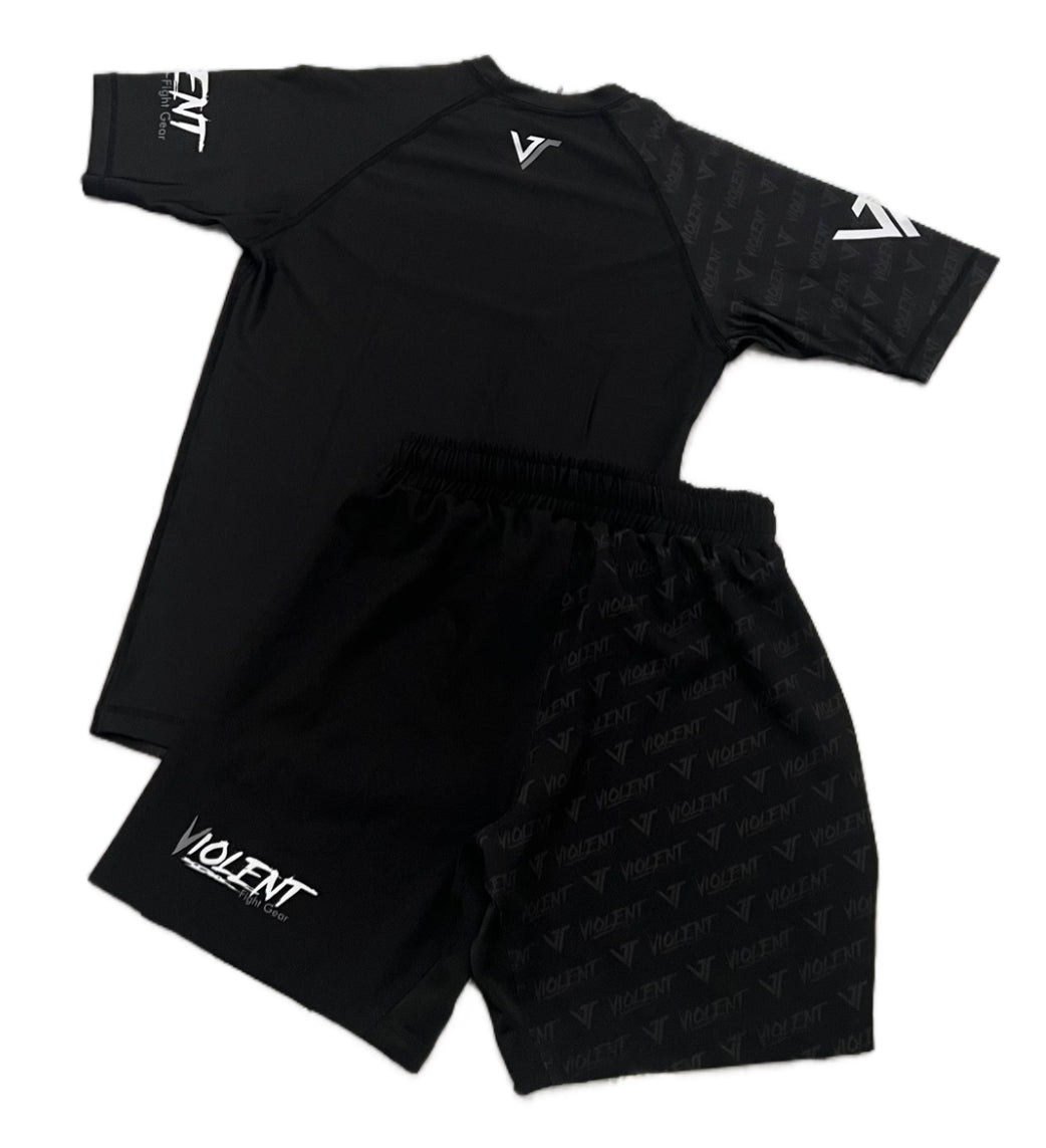 MMA set black/grey