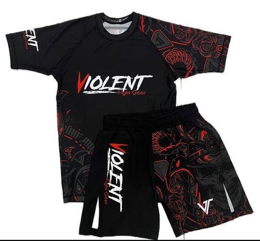 MMA Set black/red