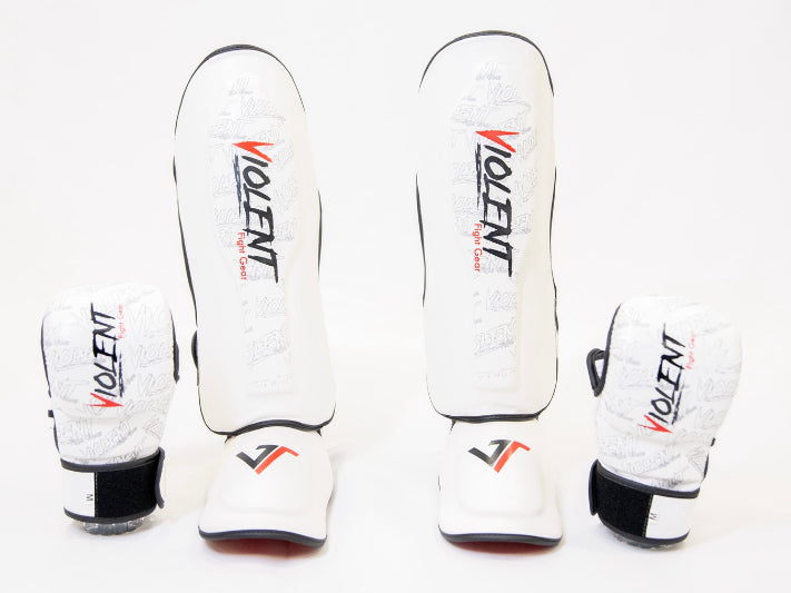 MMA Gloves & Shin Guard Set