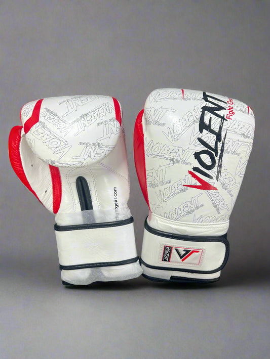 VT kids boxing gloves white