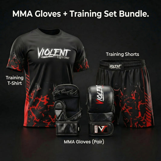 MMA gloves + Training Set Bundle